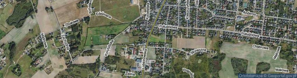 Zdjęcie satelitarne Lubichowska ul.